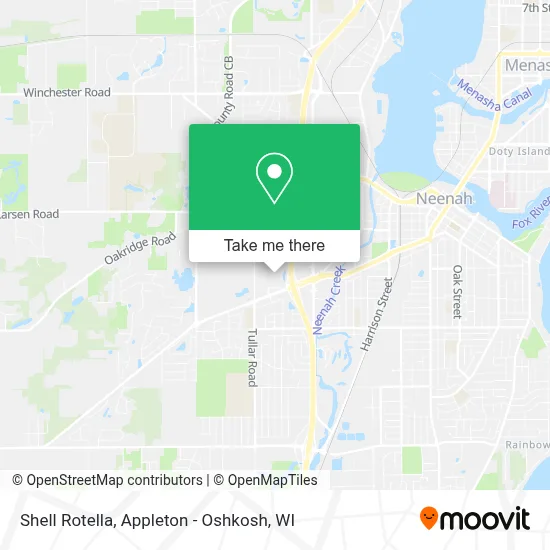 Shell Rotella map