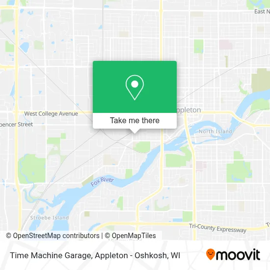 Time Machine Garage map