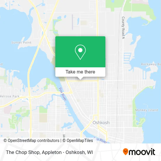 The Chop Shop map