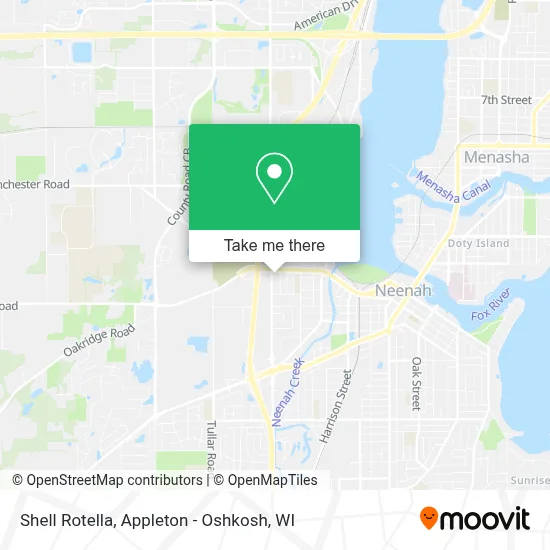 Shell Rotella map