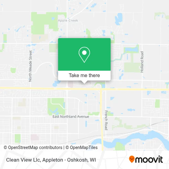 Clean View Llc map