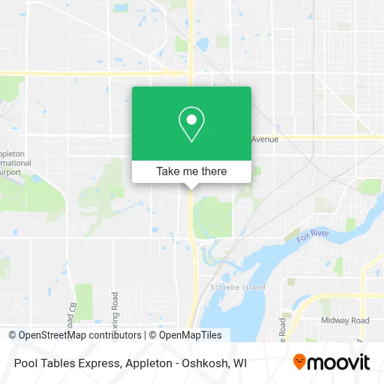 Pool Tables Express map