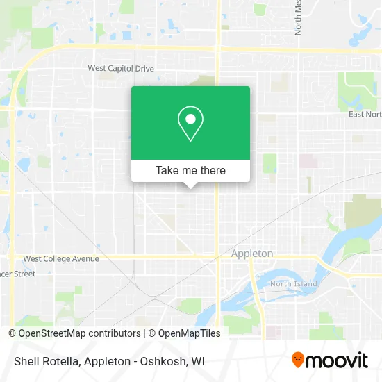 Shell Rotella map