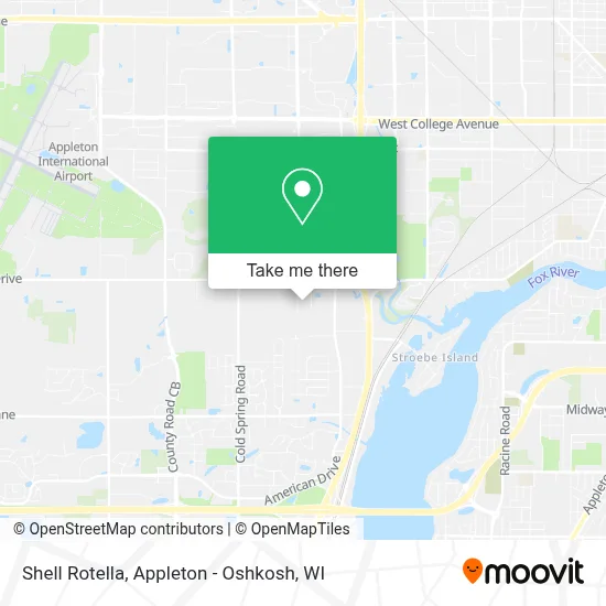 Shell Rotella map