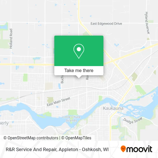 R&R Service And Repair map