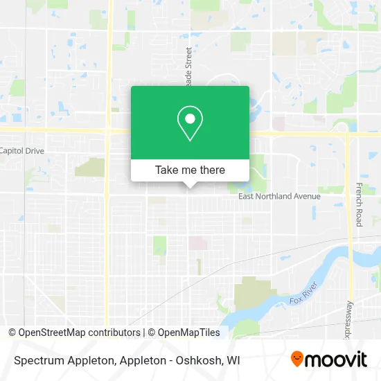 Spectrum Appleton map