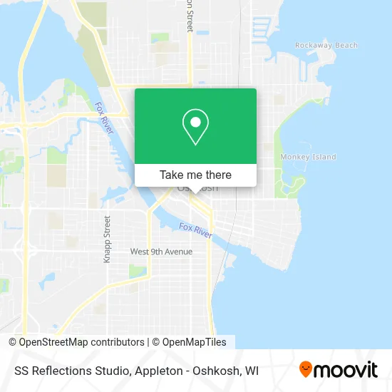 SS Reflections Studio map