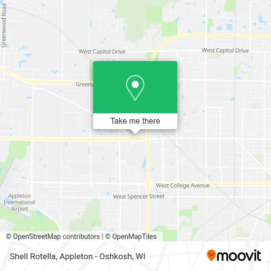 Shell Rotella map