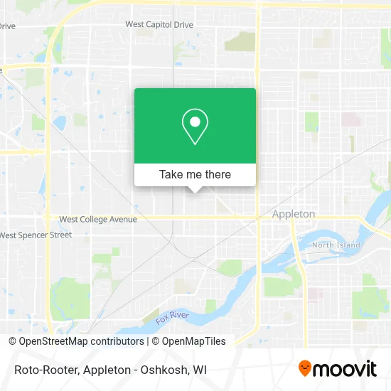 Roto-Rooter map