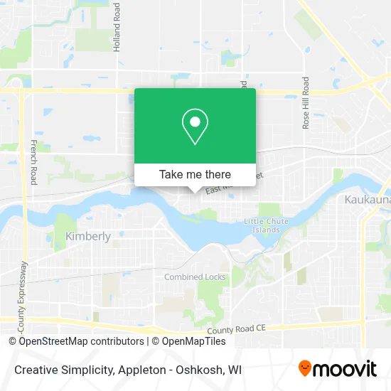 Creative Simplicity map