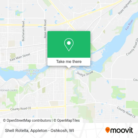 Shell Rotella map