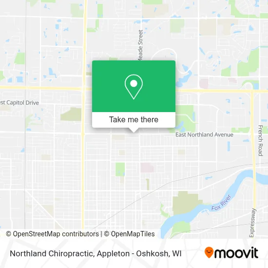Northland Chiropractic map