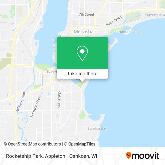 Rocketship Park map