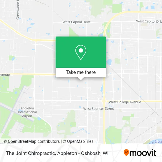 The Joint Chiropractic map