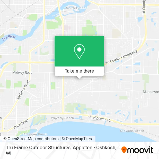 Tru Frame Outdoor Structures map