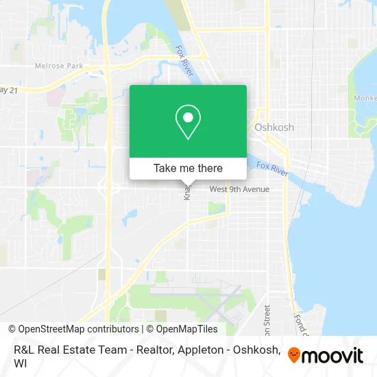 R&L Real Estate Team - Realtor map