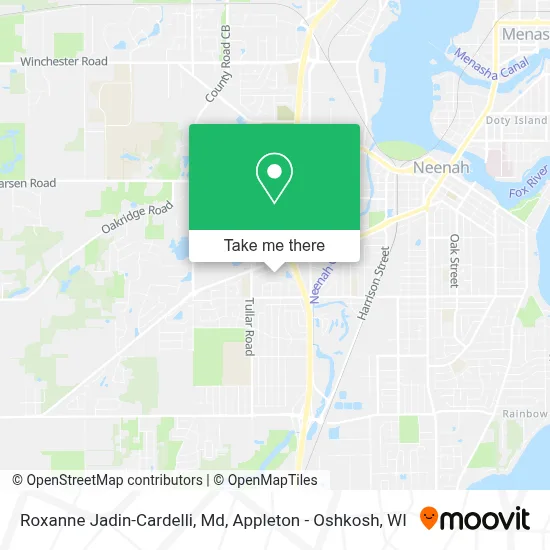 Roxanne Jadin-Cardelli, Md map