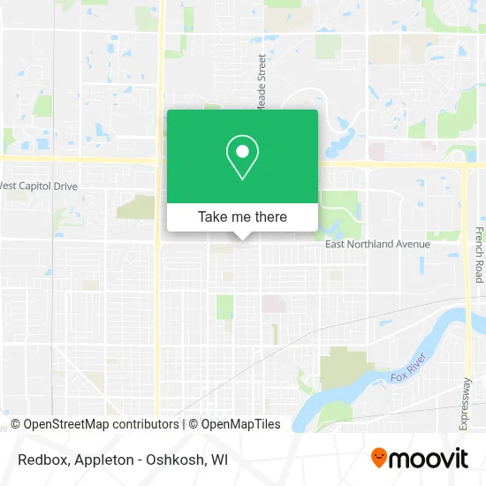 Redbox map