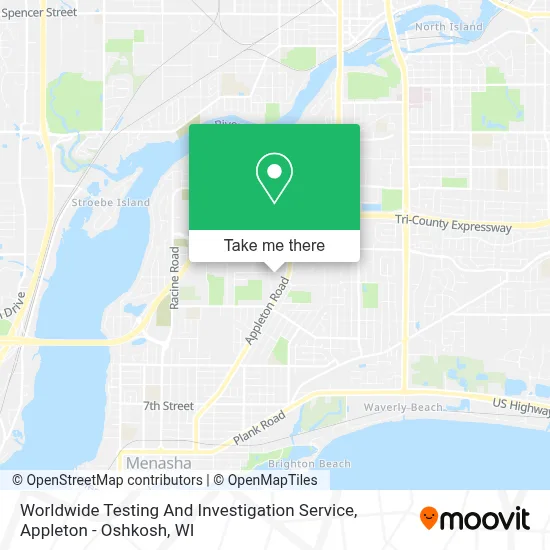 Worldwide Testing And Investigation Service map