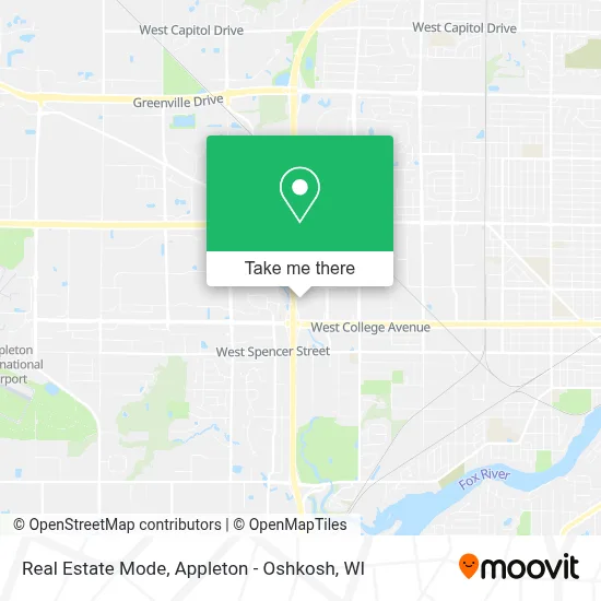 Real Estate Mode map