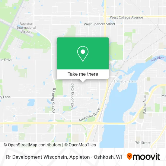 Rr Development Wisconsin map