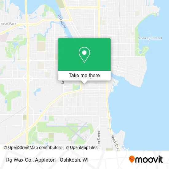Rg Wax Co. map