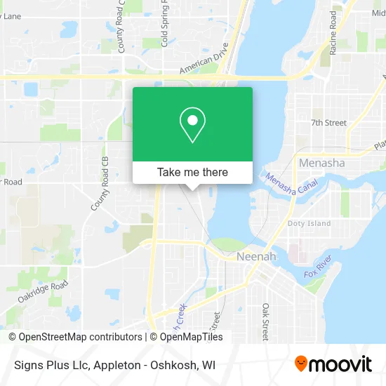 Signs Plus Llc map