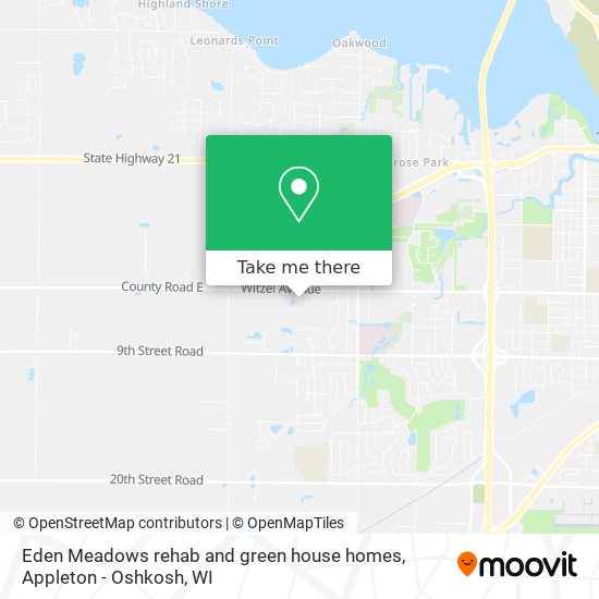 Eden Meadows rehab and green house homes map