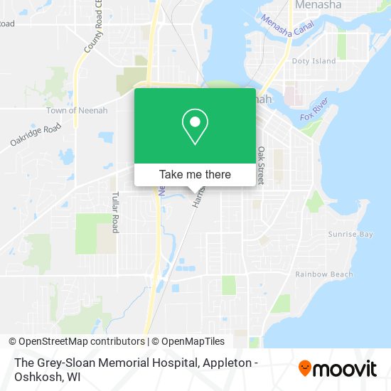 The Grey-Sloan Memorial Hospital map