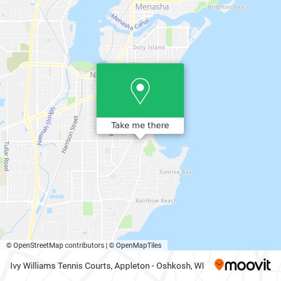 Ivy Williams Tennis Courts map