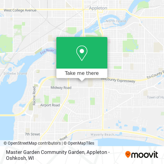 Master Garden Community Garden map