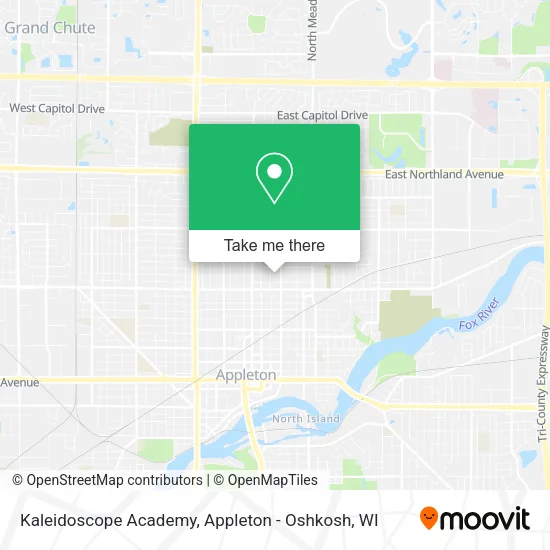 Mapa de Kaleidoscope Academy