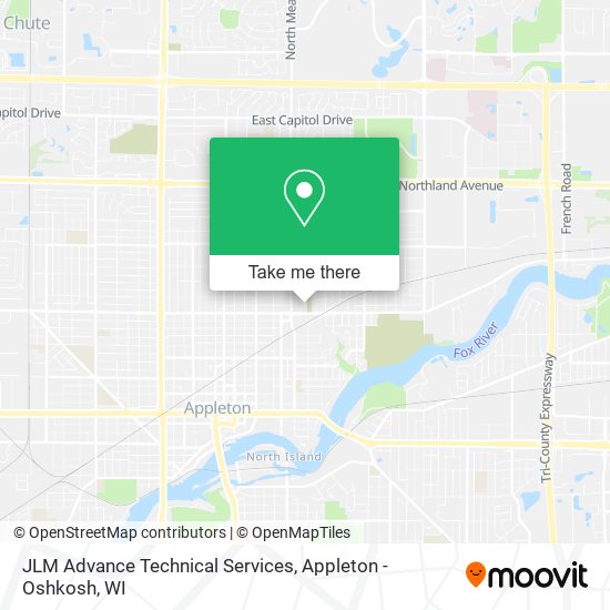 JLM Advance Technical Services map