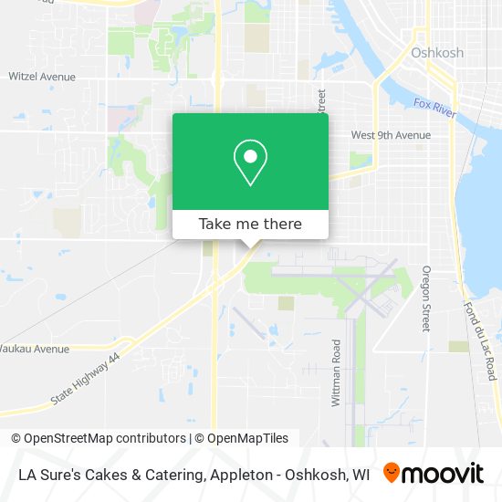 LA Sure's Cakes & Catering map