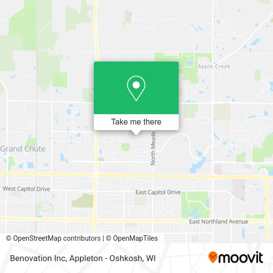 Benovation Inc map