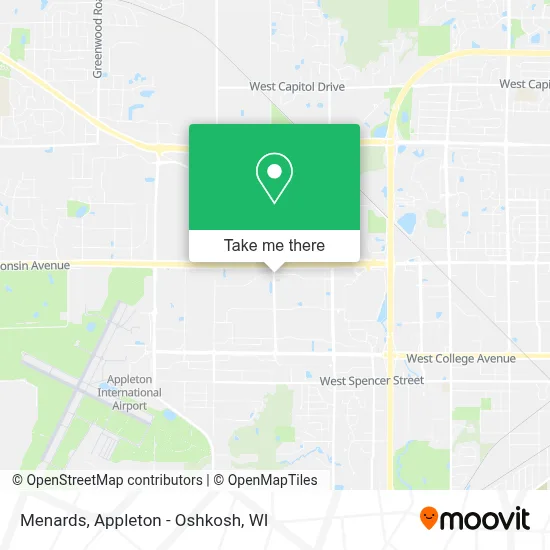 Menards map