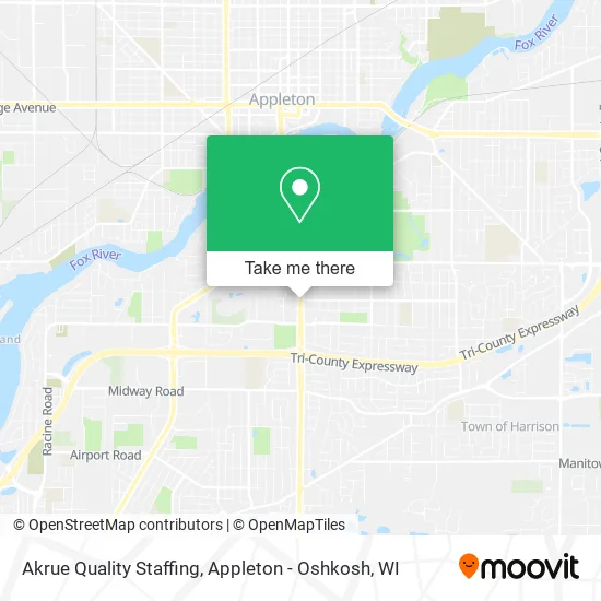 Akrue Quality Staffing map