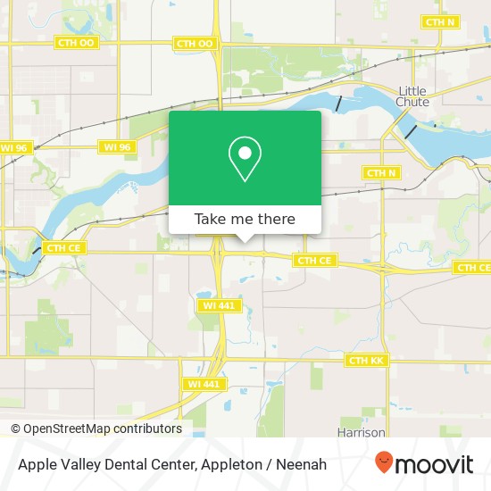 Apple Valley Dental Center map