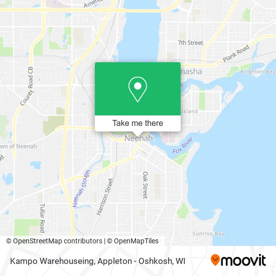 Kampo Warehouseing map