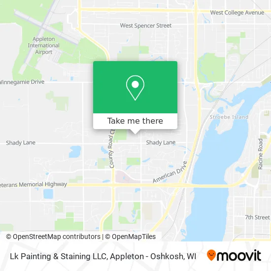 Lk Painting & Staining LLC map