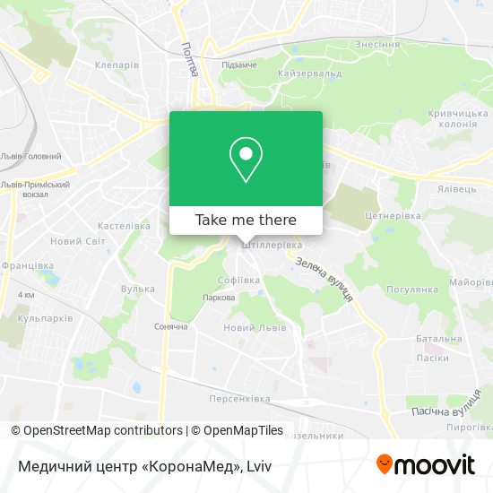 Медичний центр «КоронаМед» map