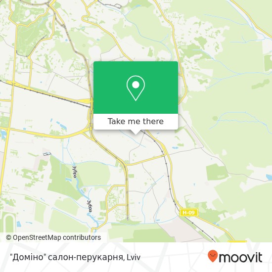 "Доміно" салон-перукарня map