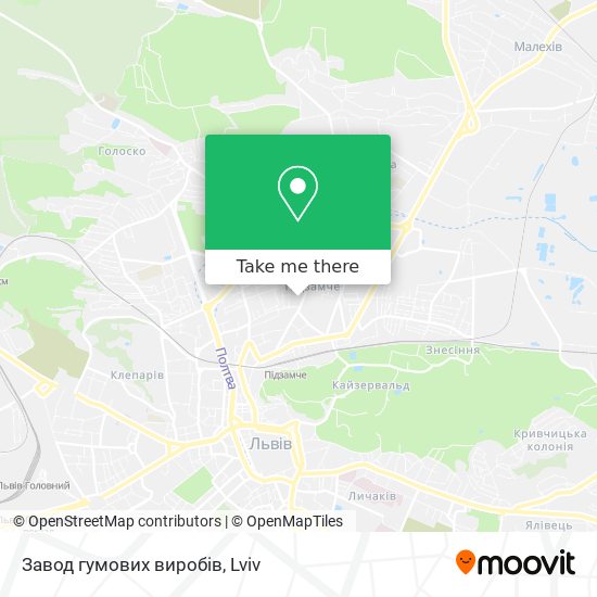 Завод гумових виробів map