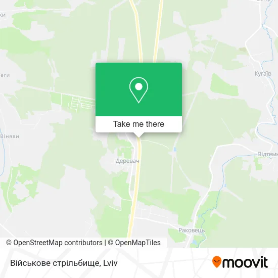 Карта Військове стрільбище