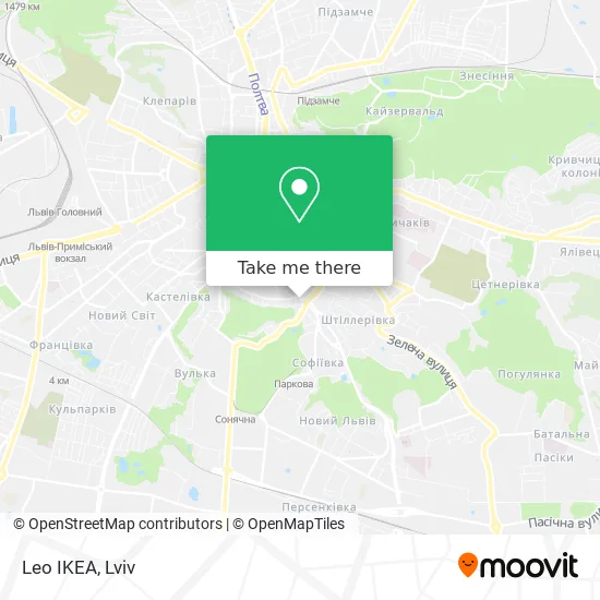 Leo IKEA map