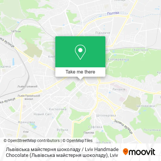 Львівська майстерня шоколаду / Lviv Handmade Chocolate map