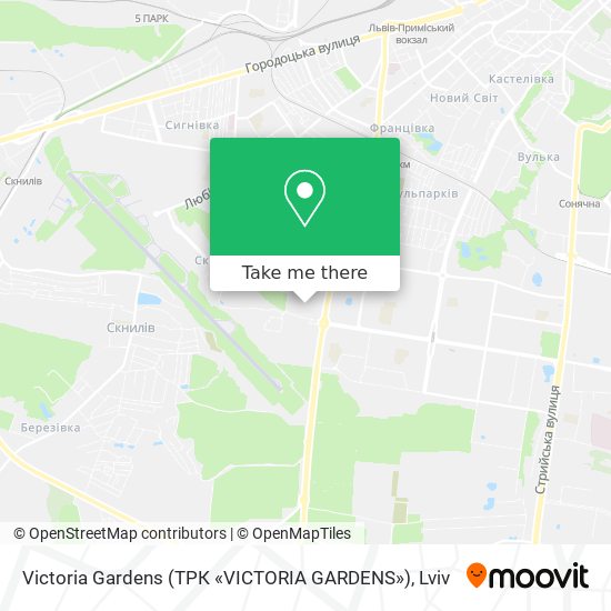 Victoria Gardens (ТРК «VICTORIA GARDENS») map