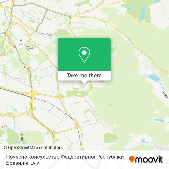 Почесне консульство Федеративної Республіки Бразилія map