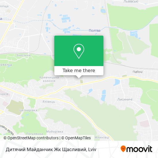 Дитячий Майданчик Жк Щасливий map