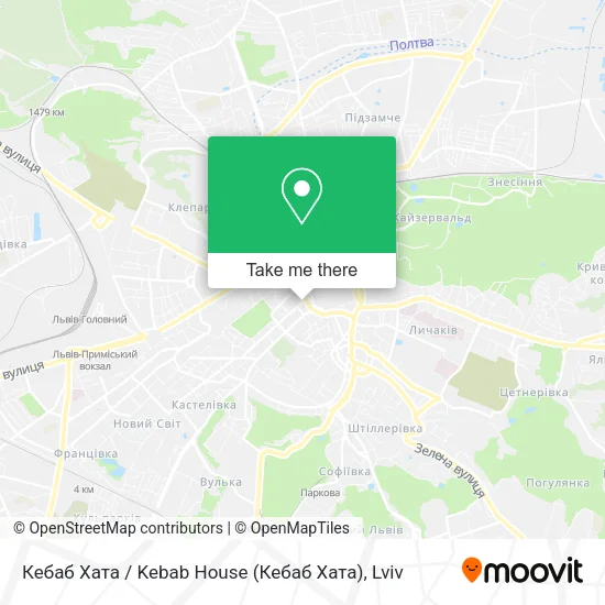 Карта Кебаб Хата / Kebab House